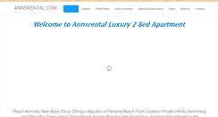 Desktop Screenshot of annsrental.com